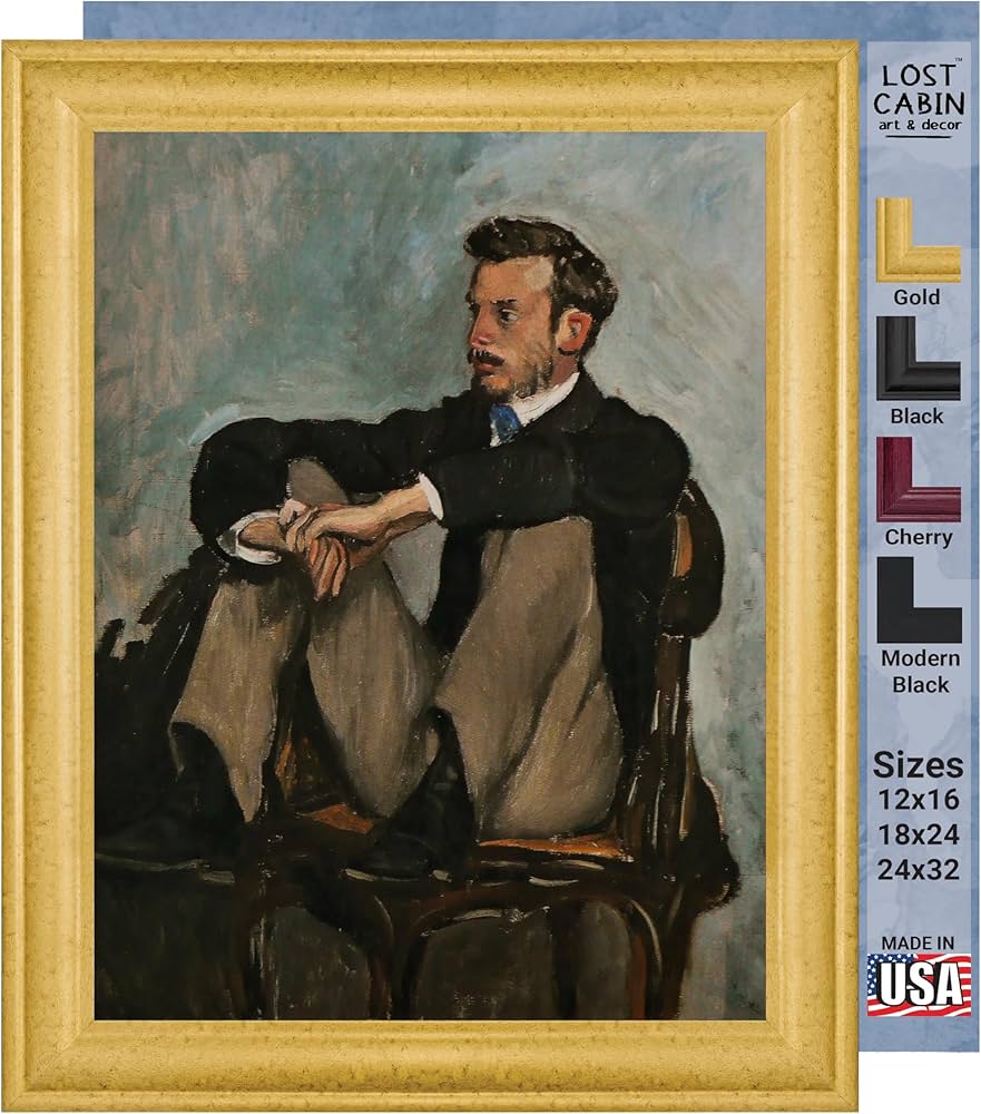 Amazon.com: Lost Cabin Portrait of Auguste Renoir by Frederic