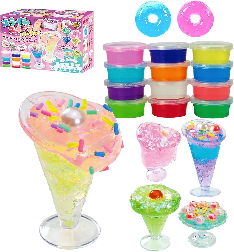 Amazon | スライム スイーツ パーティ1個＋【オマケ キラキラ ドーナツ
