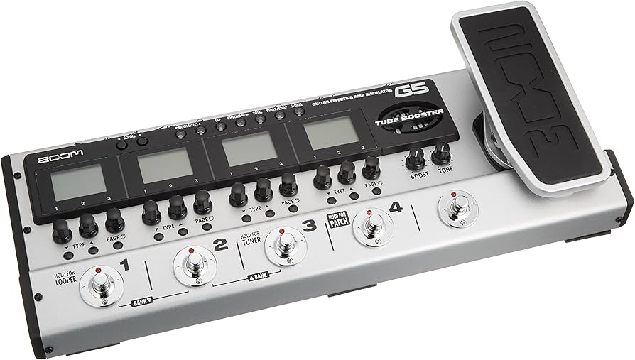 Amazon.co.jp: Zoom G5 Guitar Effects and Amp Simulator Pedal