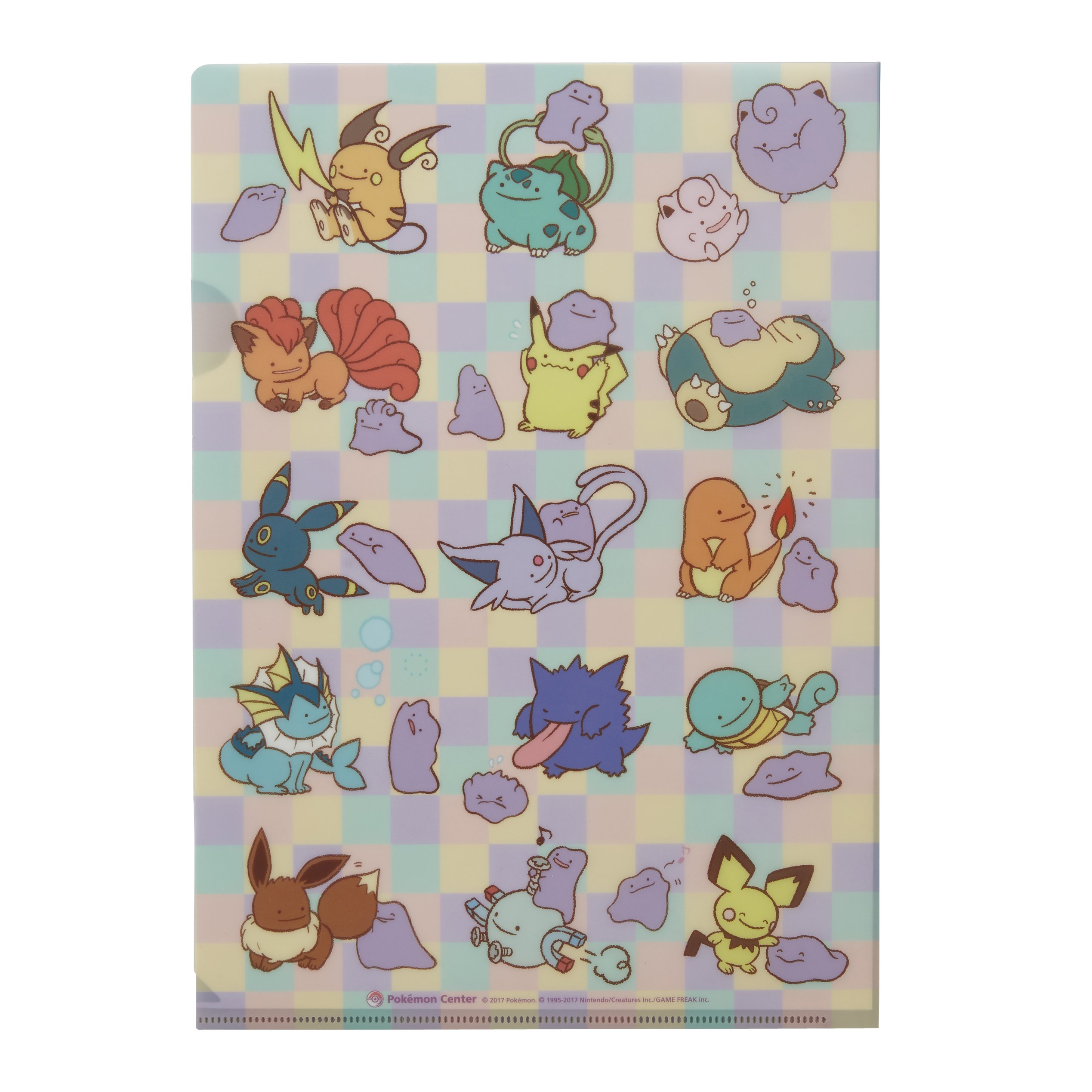 ポケモンセンター 特典 へんしん メタモン クリアファイル 10種セット