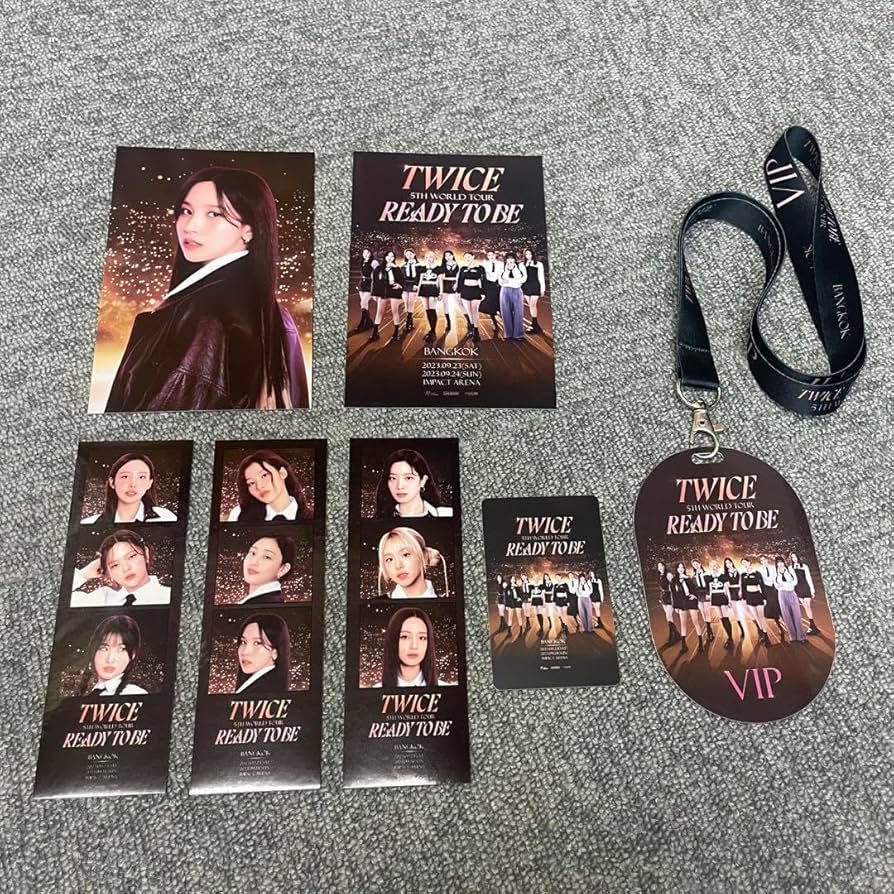 Amazon.co.jp: TWICE READY TO BE バンコク公演 VIP特典グッズ ミナ