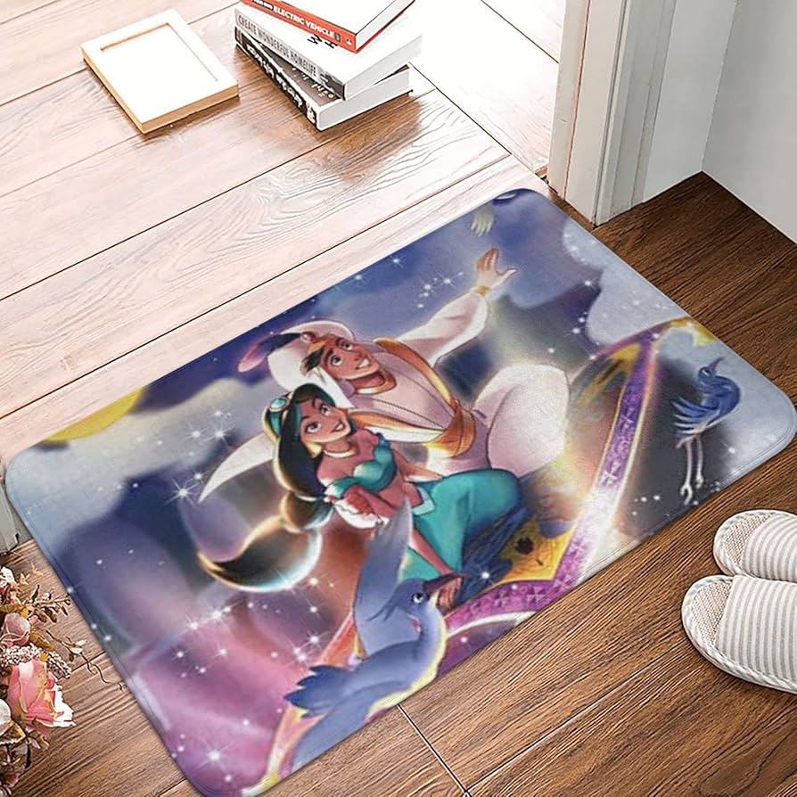 Amazon | カーペット ジャスミン アラジン ラグマット 玄関マット ラグ