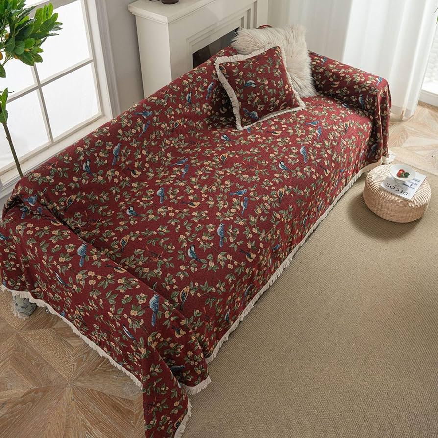 Amazon｜ソファカバー ヴィンテージ ソファーカバー マルチカバー 2人