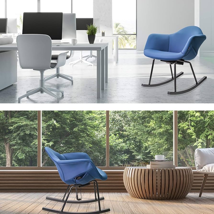 Amazon | シンカ リラックスロッキングチェア (ブルー) めざましテレビ