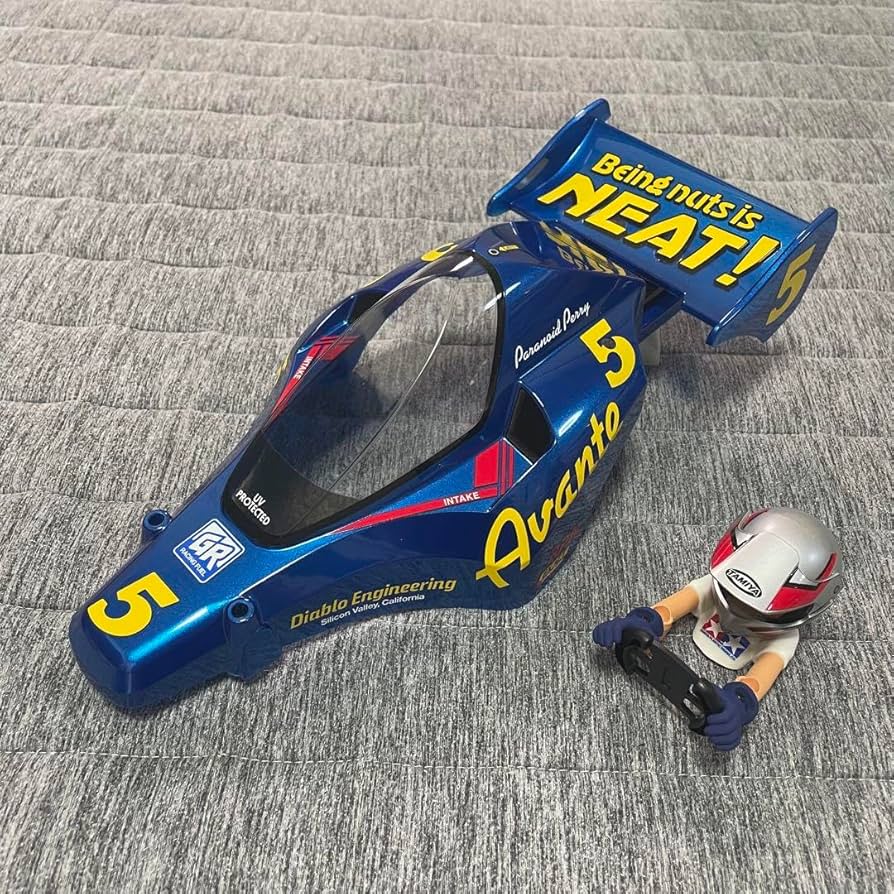 Amazon.co.jp: TAMIYA コミカル アバンテ 完成 ボディ ウイング