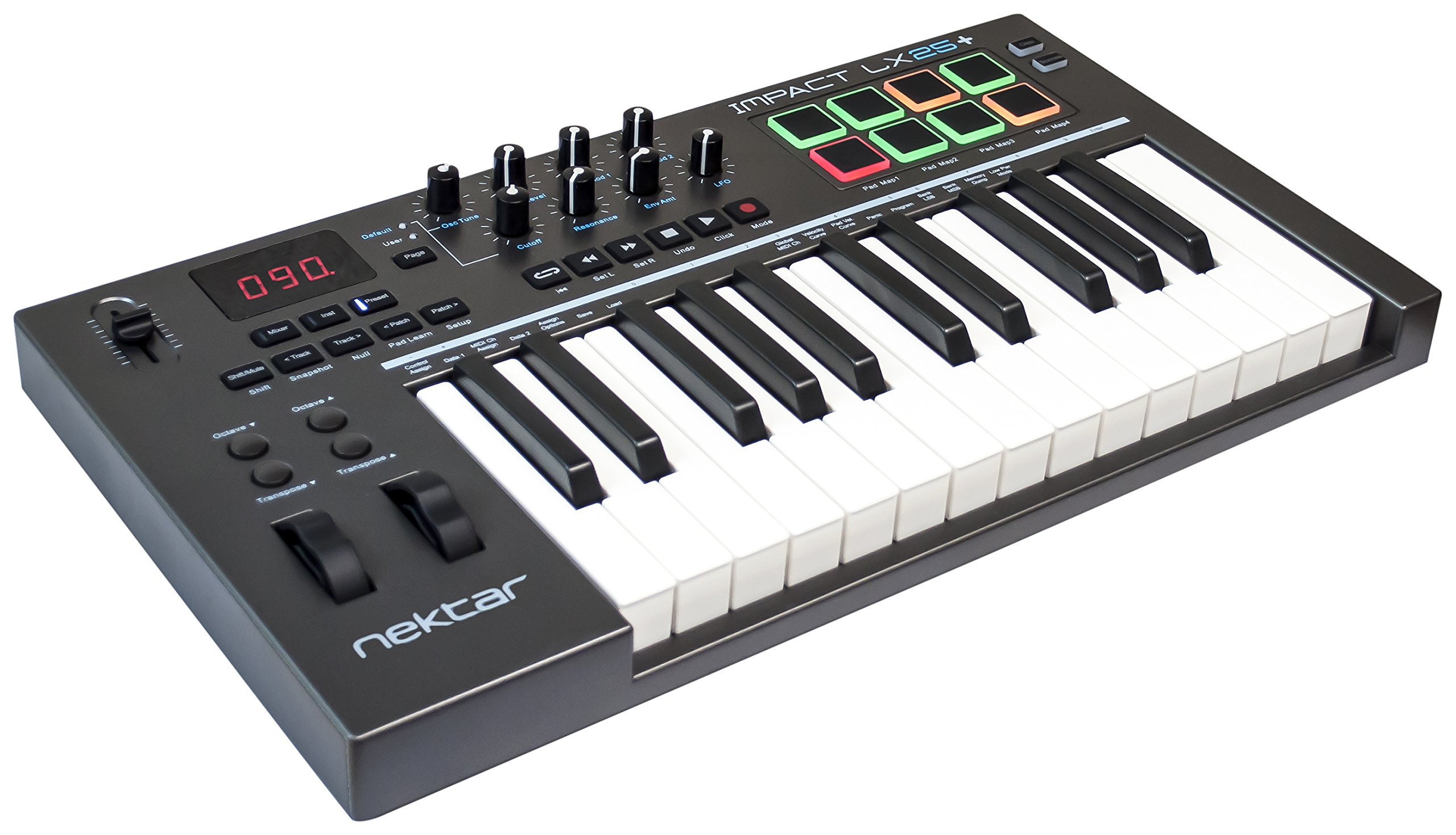 Amazon | Nektar Technology IMPACT LX25+ DAW連携MIDIキーボード