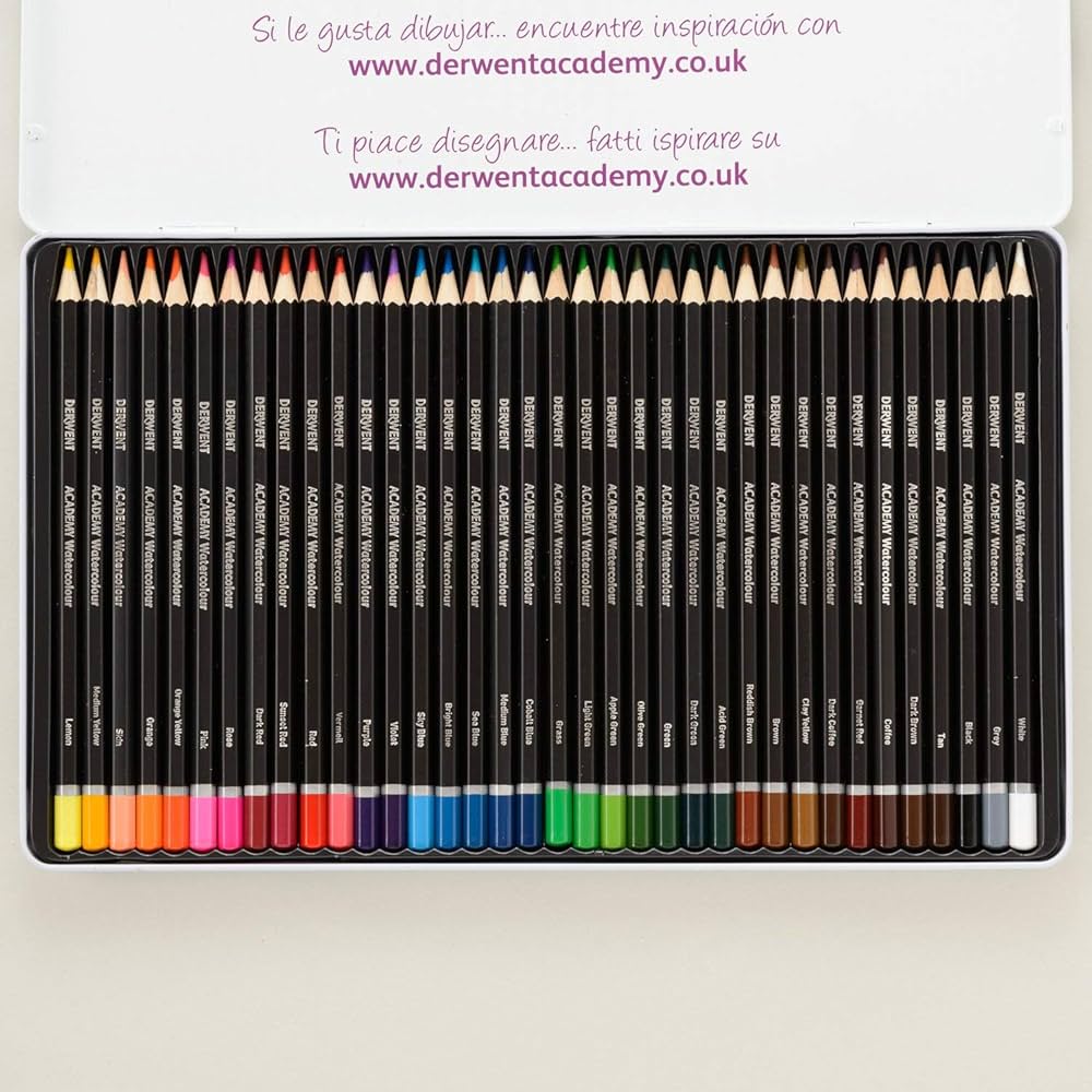 Amazon | Derwent ダーウェント アカデミー 水彩 色鉛筆 ウォーター