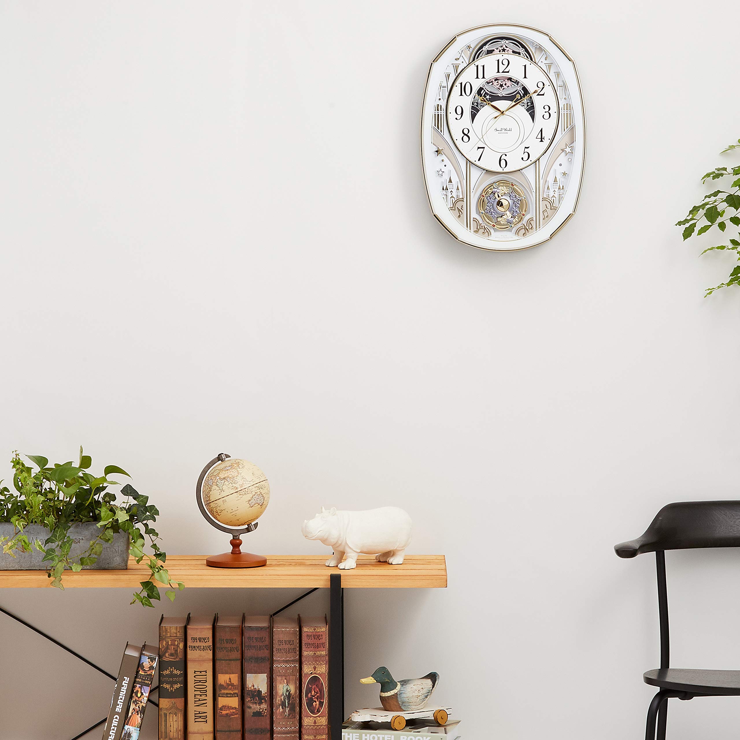 スモールワールドノエルS 4MN551RH03(白) リズム スモールワールド