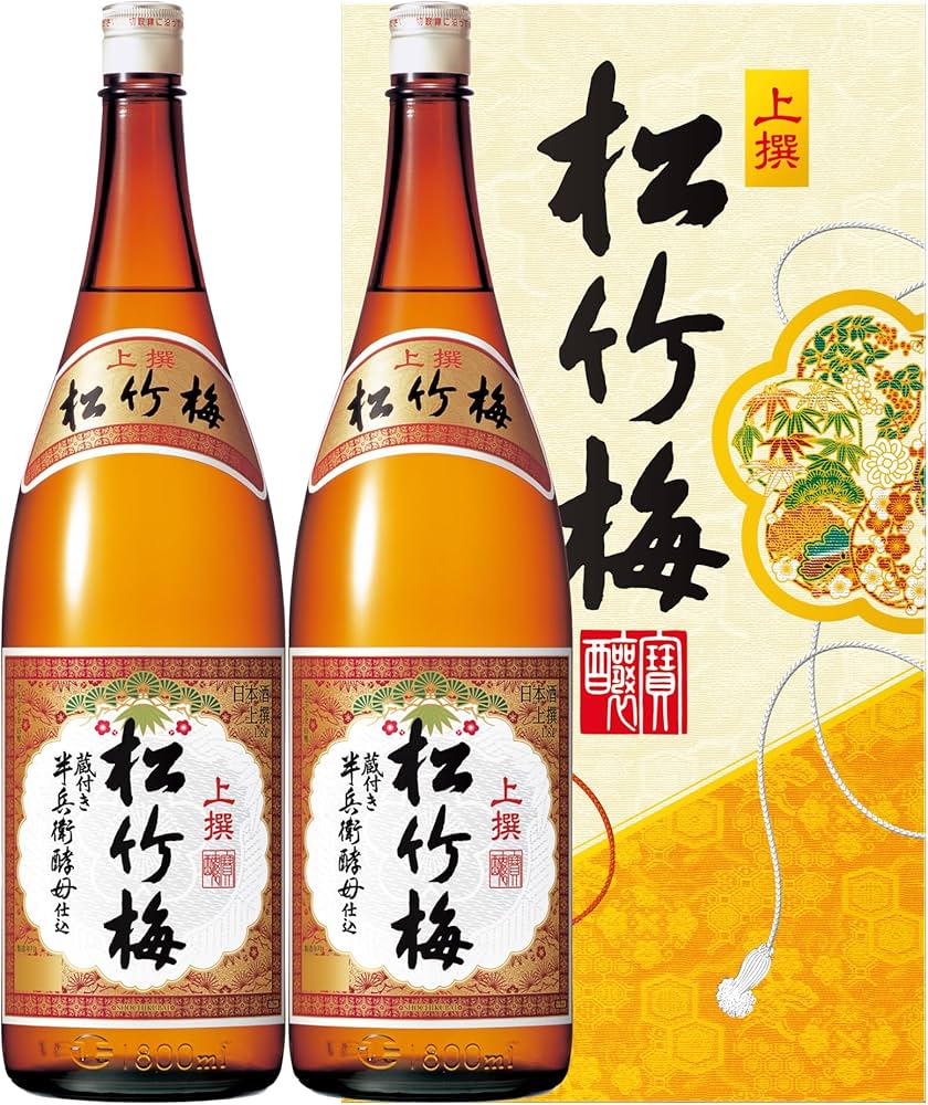 Amazon.co.jp: 上撰松竹梅1.8L(2入カートン入) : 食品・飲料・お酒