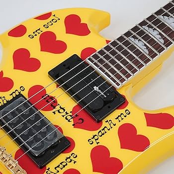 Amazon | Burny MG-165S HY X Japan hide Model Yellow Heart 国産ハイ