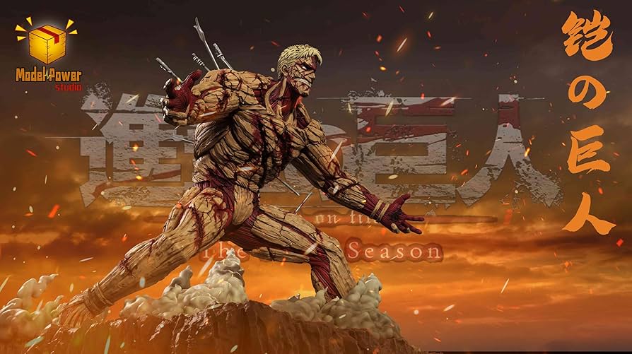 Amazon.co.jp: ライナー・ブラウン 鎧の巨人 フィギュア ノンスケール