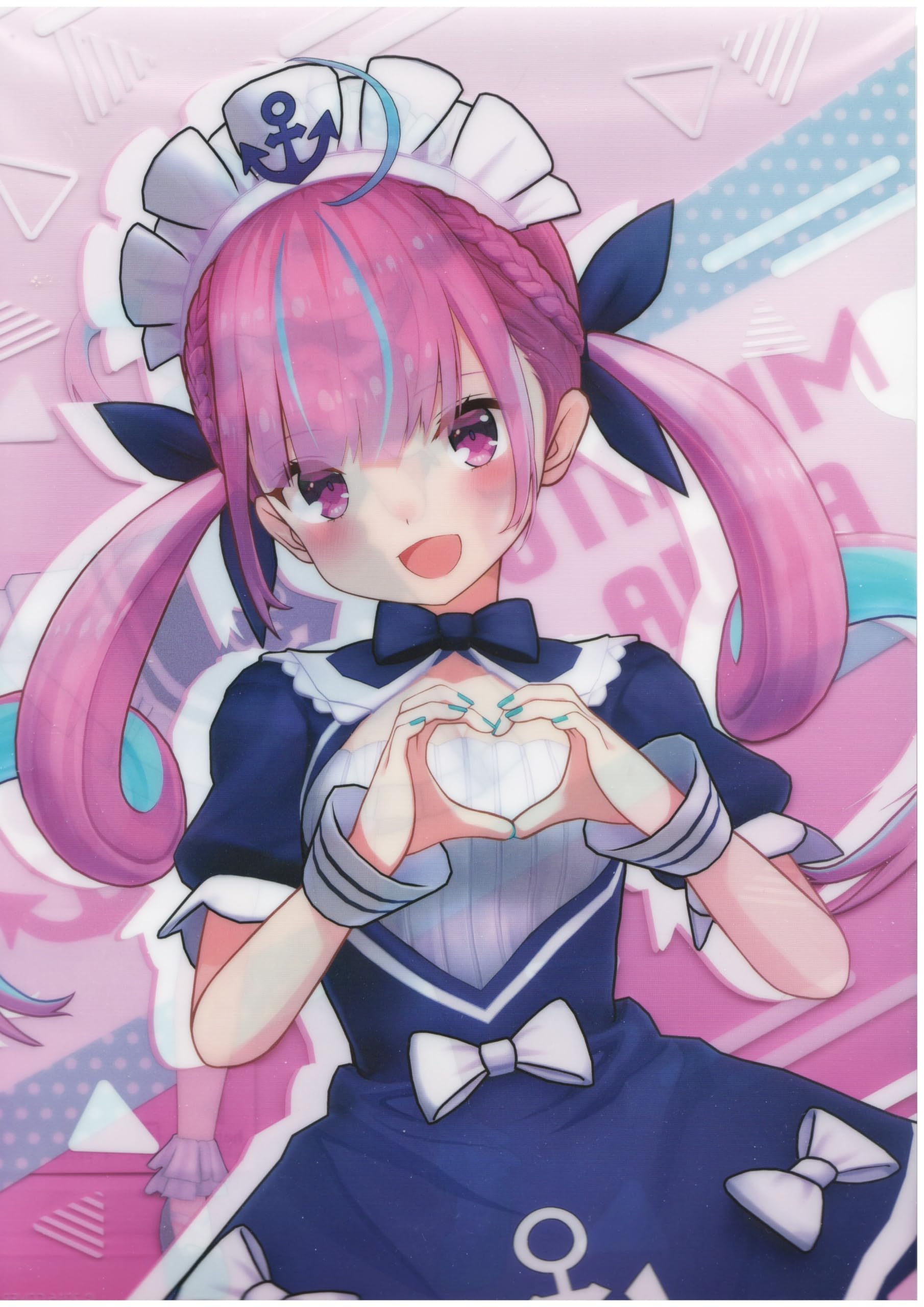 Amazon.co.jp: 湊あくあ クリアファイル ホロライブ スターター 公式