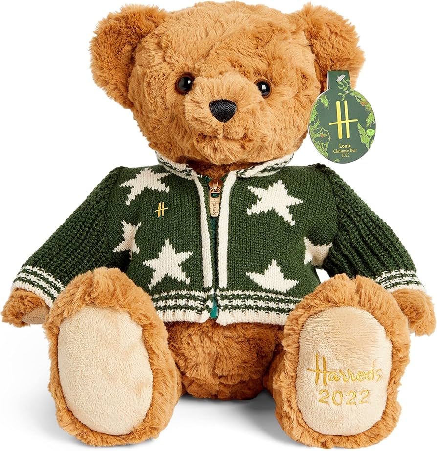 Amazon.co.jp: 英国 Harrods [ハロッズ] 2022年 クリスマスベア