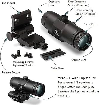 Vortex VMX-3T Magnifier, Gun Stock Accessories - Amazon Canada