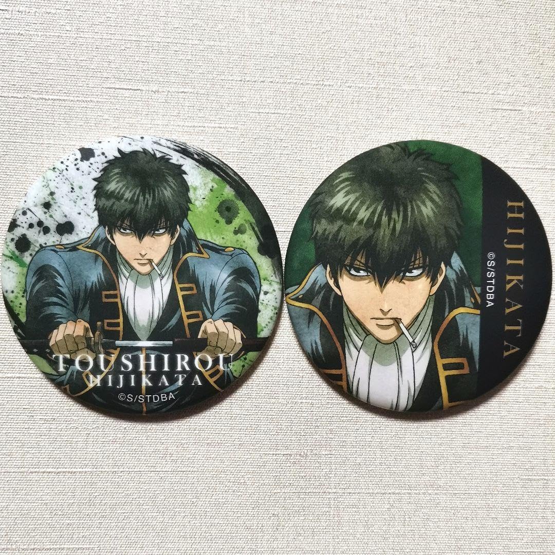 銀魂 土方十四郎 バースデイ缶バッジ(2024) 10個セット バースデイ缶