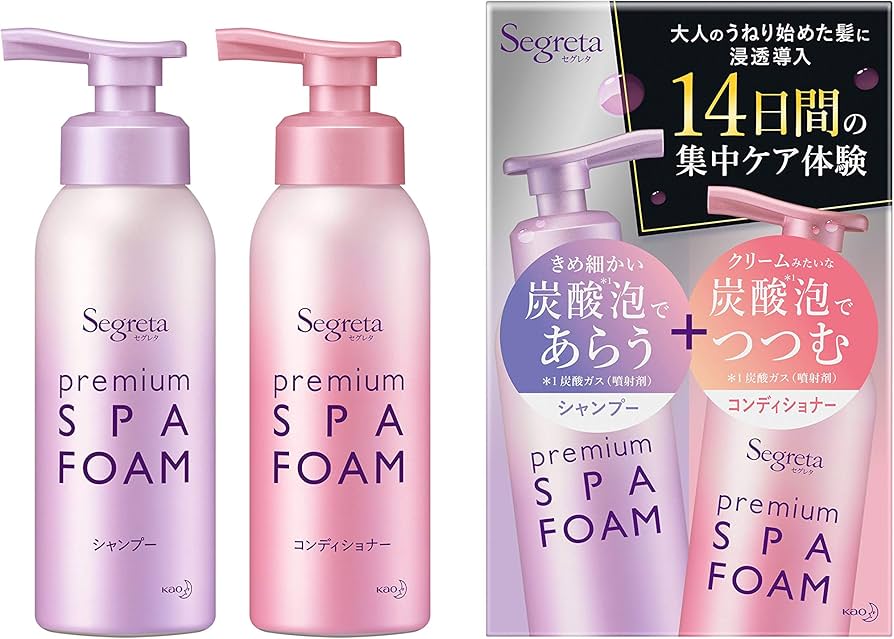 Amazon | セグレタ プレミアム スパ フォーム シャンプー