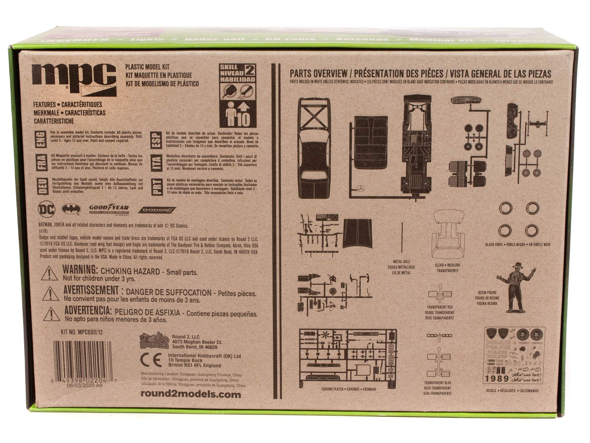 Amazon.com: MPC Batman The Joker Getaway Car 1978 Dodge Monaco 1