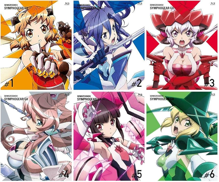 Amazon.co.jp: 戦姫絶唱シンフォギアGX 全6巻セット [マーケット