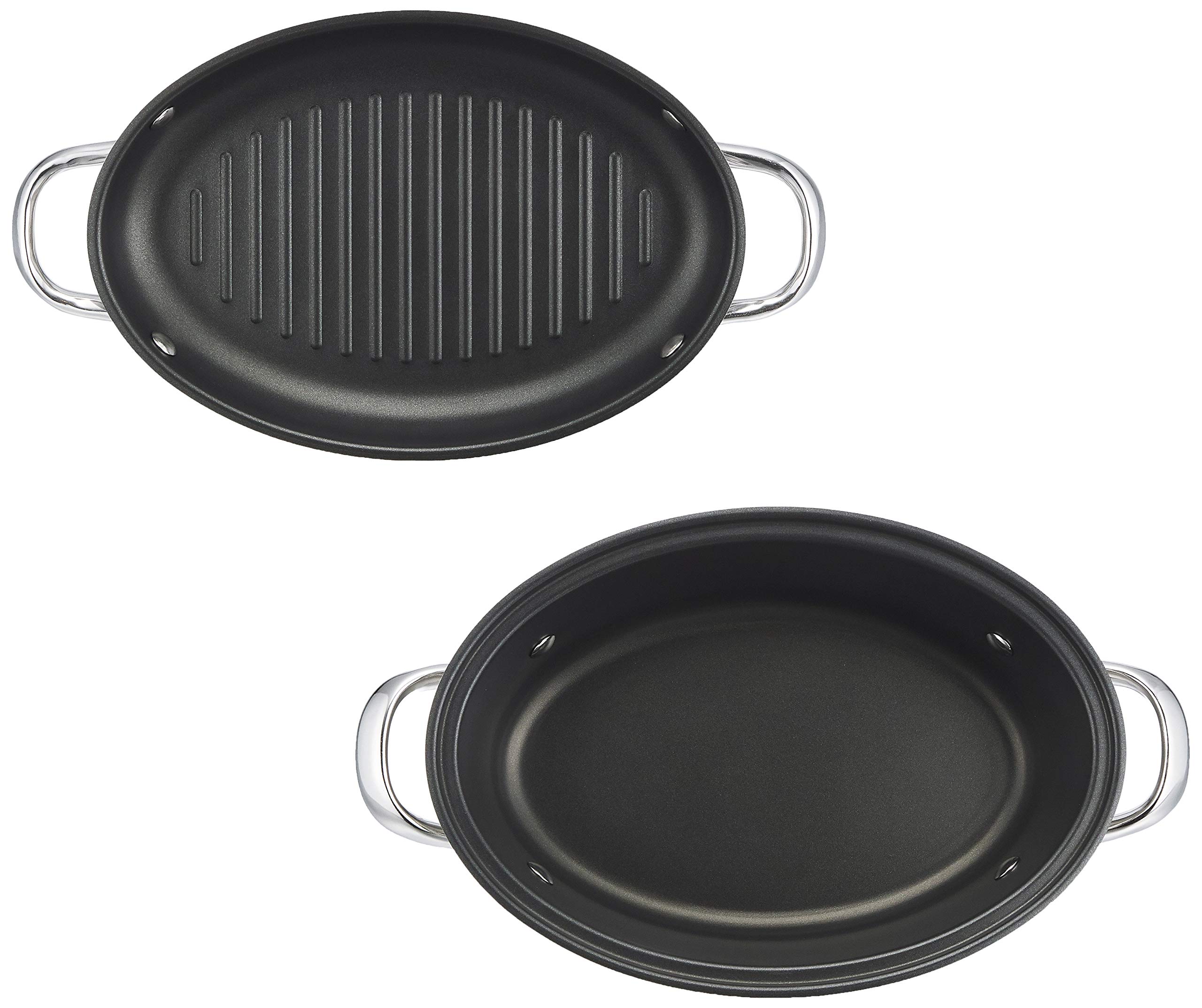 Amazon.co.jp: マイヤー(Meyer) オーバルパン ステンレス ふっ素樹脂