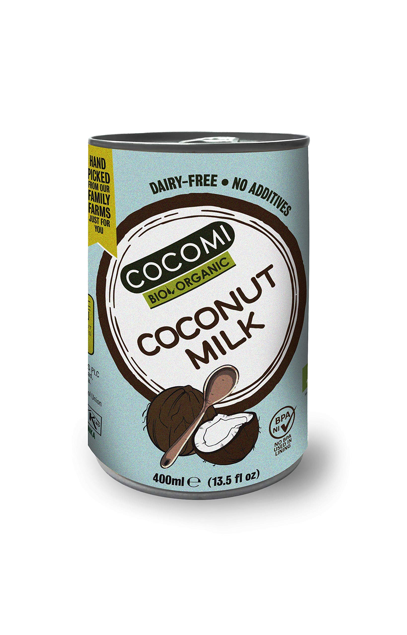 Amazon.co.jp: ミトク ココミ 有機ココナッツミルク 400ml×3個 : 食品