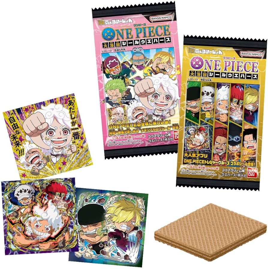 Amazon | にふぉるめーしょん ワンピース大海賊シールウエハースLOG.13