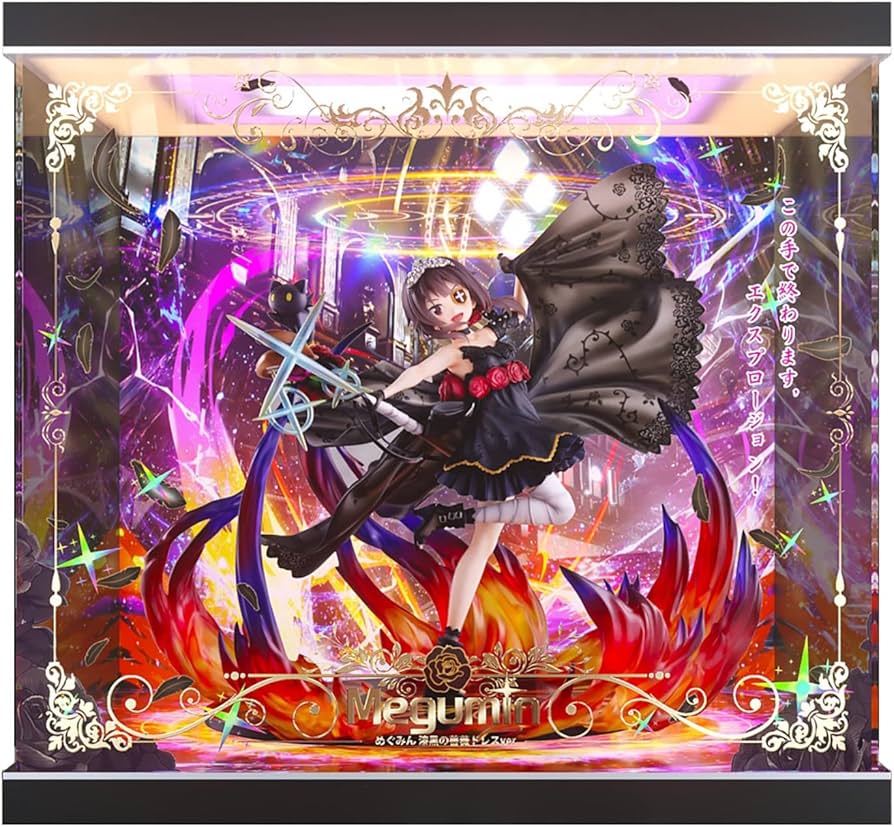 Amazon.co.jp: めぐみん 漆黒の薔薇ドレス ver. 1/7 F:NEX 専用