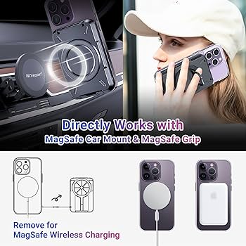 Amazon.com: PROfezzion 2-in-1 for MagSafe Wallet Stand, RFID