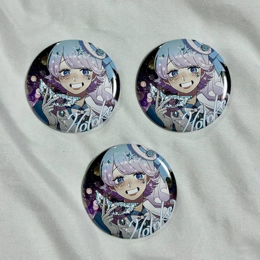 Amazon.co.jp: いれいす 怪盗スマイリー 缶バッジ -hotoke- : おもちゃ