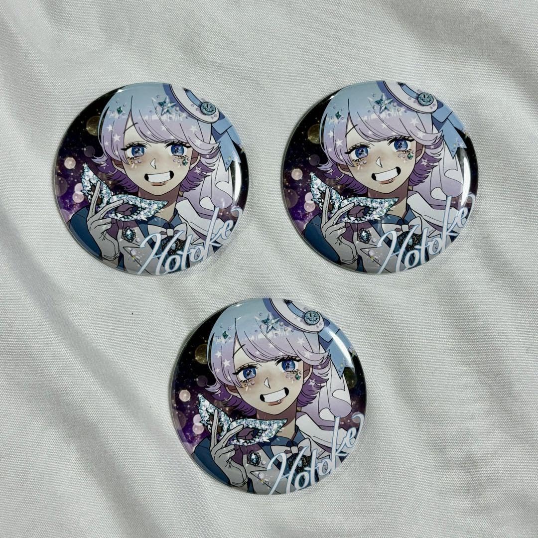 Amazon.co.jp: いれいす 怪盗スマイリー 缶バッジ -hotoke- : おもちゃ