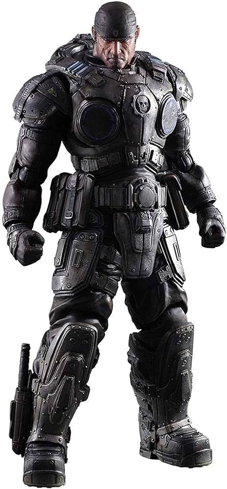 Amazon.co.jp: Gears of War PLAY ARTS改 マーカス・フェニックス PVC