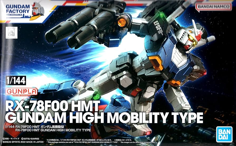 Amazon.com: Bandai Gundam Factory Limited 1/144 RX-78F00 HMT