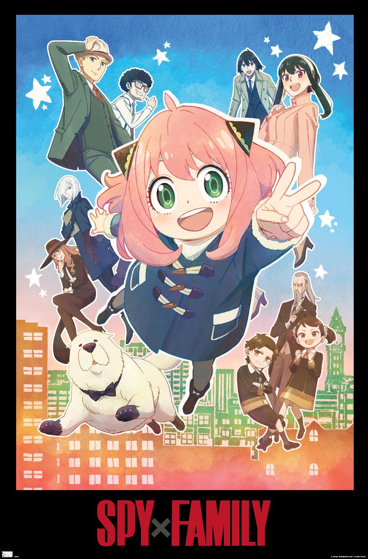 Amazon.com: Spy x Family - Anya Key Art Wall Poster, 34L