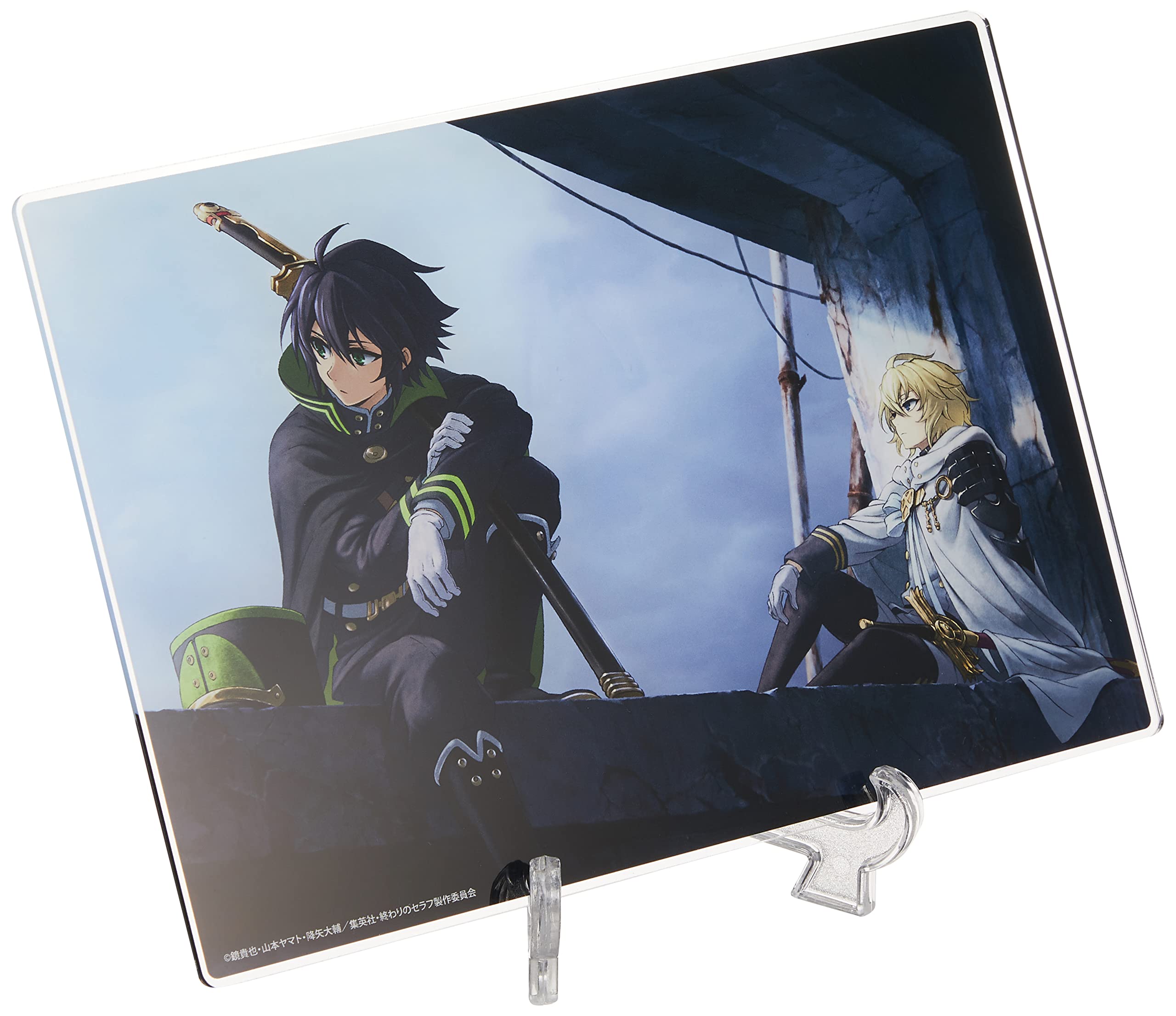 Amazon.co.jp: 終わりのセラフ 01 百夜優一郎&百夜ミカエラ アクリル