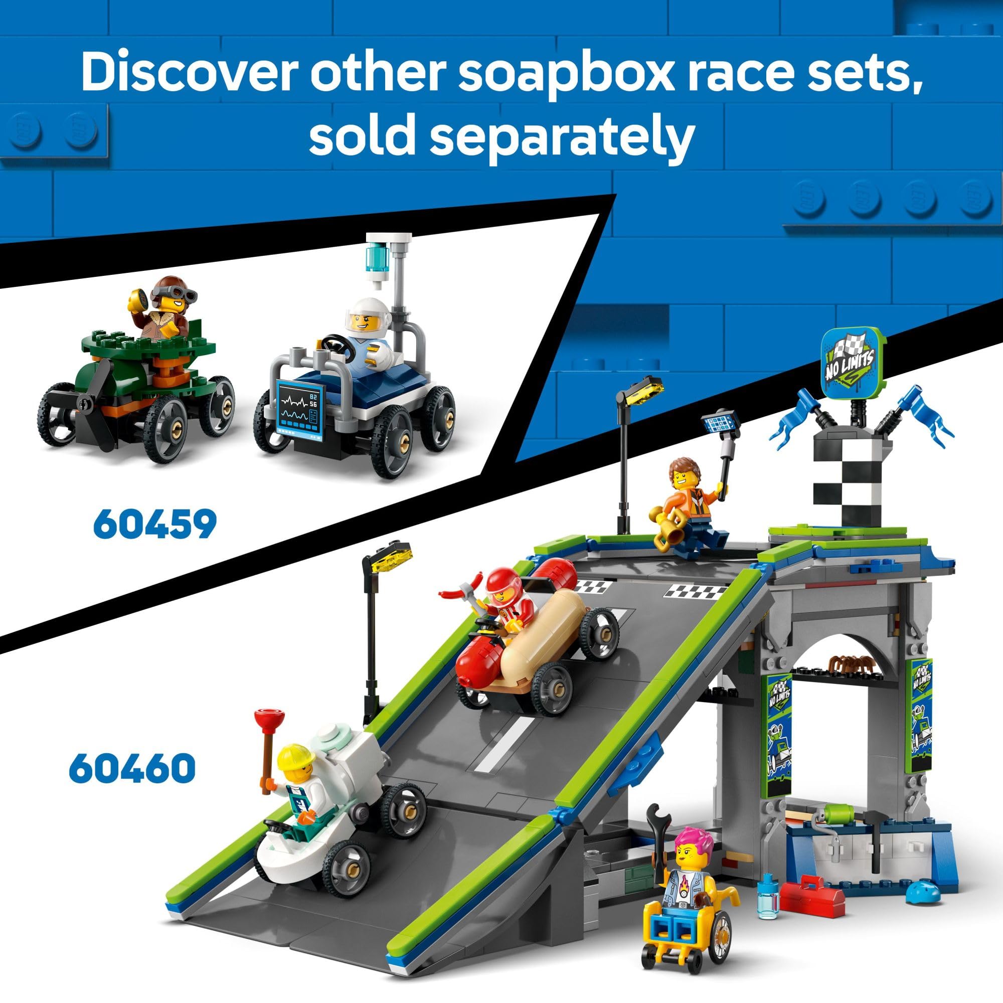 Amazon.com: LEGO City Pizza vs. Fire Truck Race Car Pack Toy