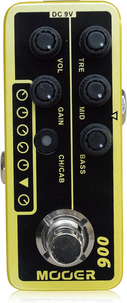 Amazon | Mooer Micro Preamp 006 プリアンプ ギターエフェクター