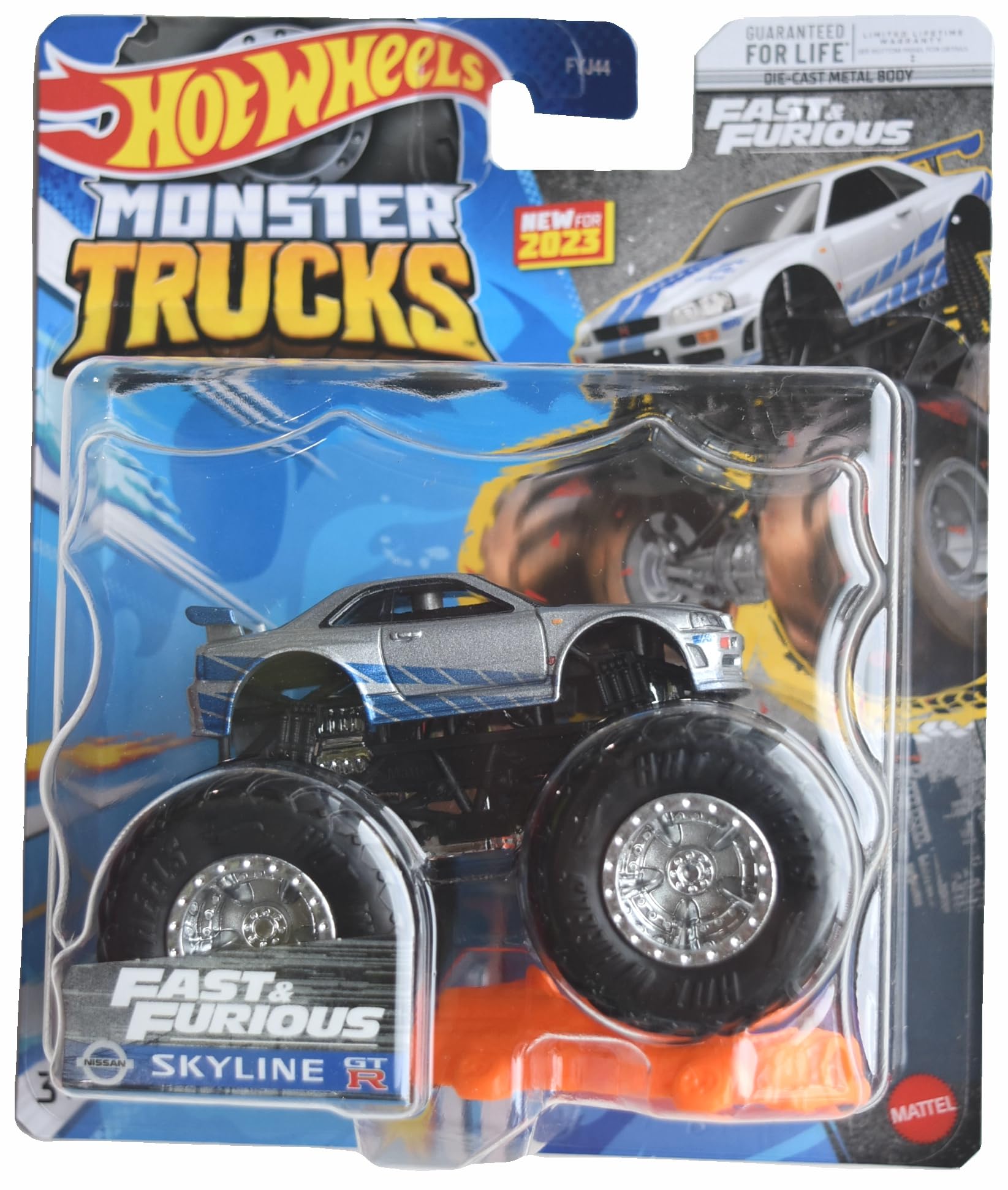 Amazon.co.jp: Hot Wheels Monster Trucks Fast & Furious Skyline GT