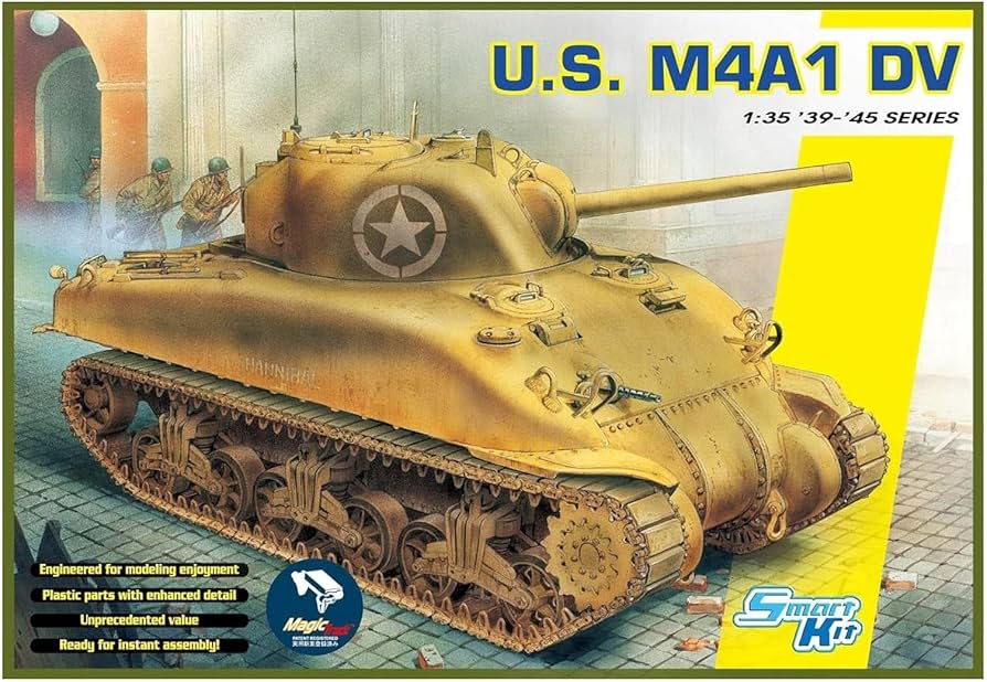 Amazon | ドラゴン 1/35 第二次世界大戦 アメリカ軍 M4A1 シャーマン