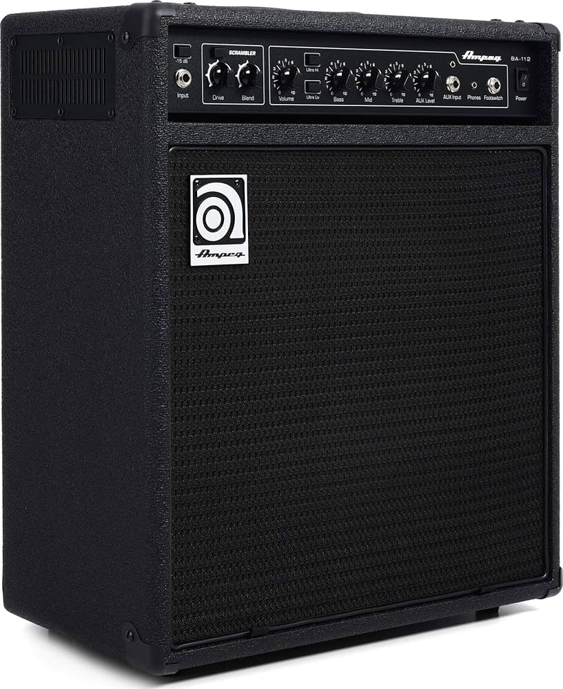 Amazon.co.jp: Ampeg BA-112v2 75ワット バスコンボアンプ ブラック