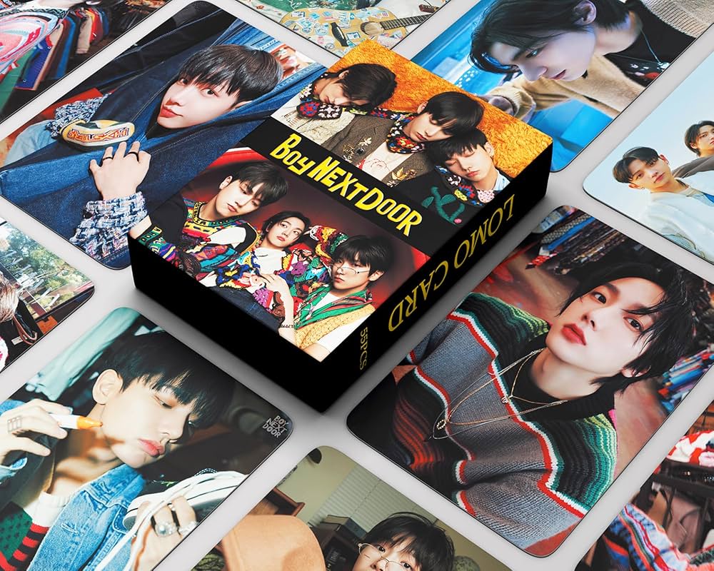 Funwaretech BOY NEXT DOOR WHO Photocards 55Pcs 2023 BOY NEXT DOOR