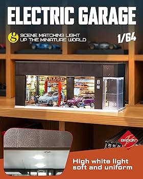 Amazon.com: MOCBURIKU 1/64 Scale Diecast Display Case for Hot