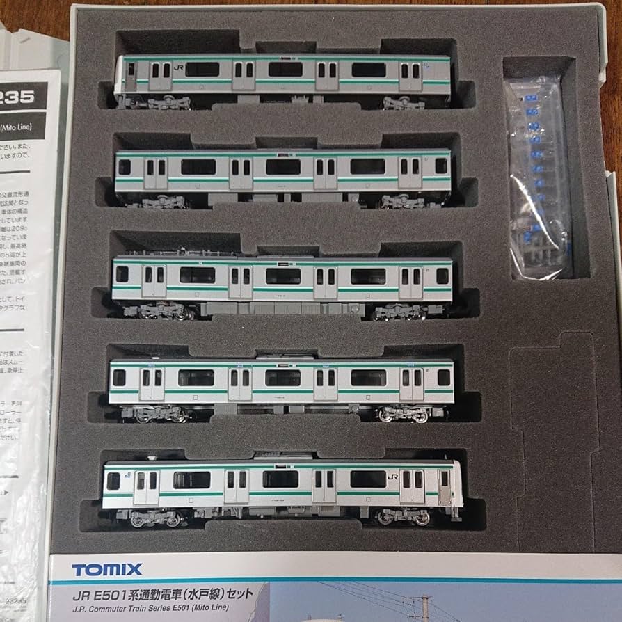 Amazon.co.jp: TOMIX E501系 通勤電車水戸線セット : おもちゃ