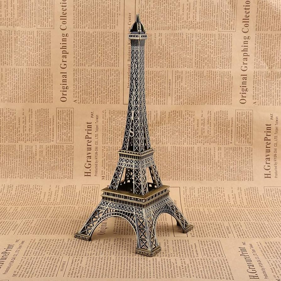 Amazon.co.jp: エッフェル塔、金属エッフェル塔像装飾亜鉛合金パリ