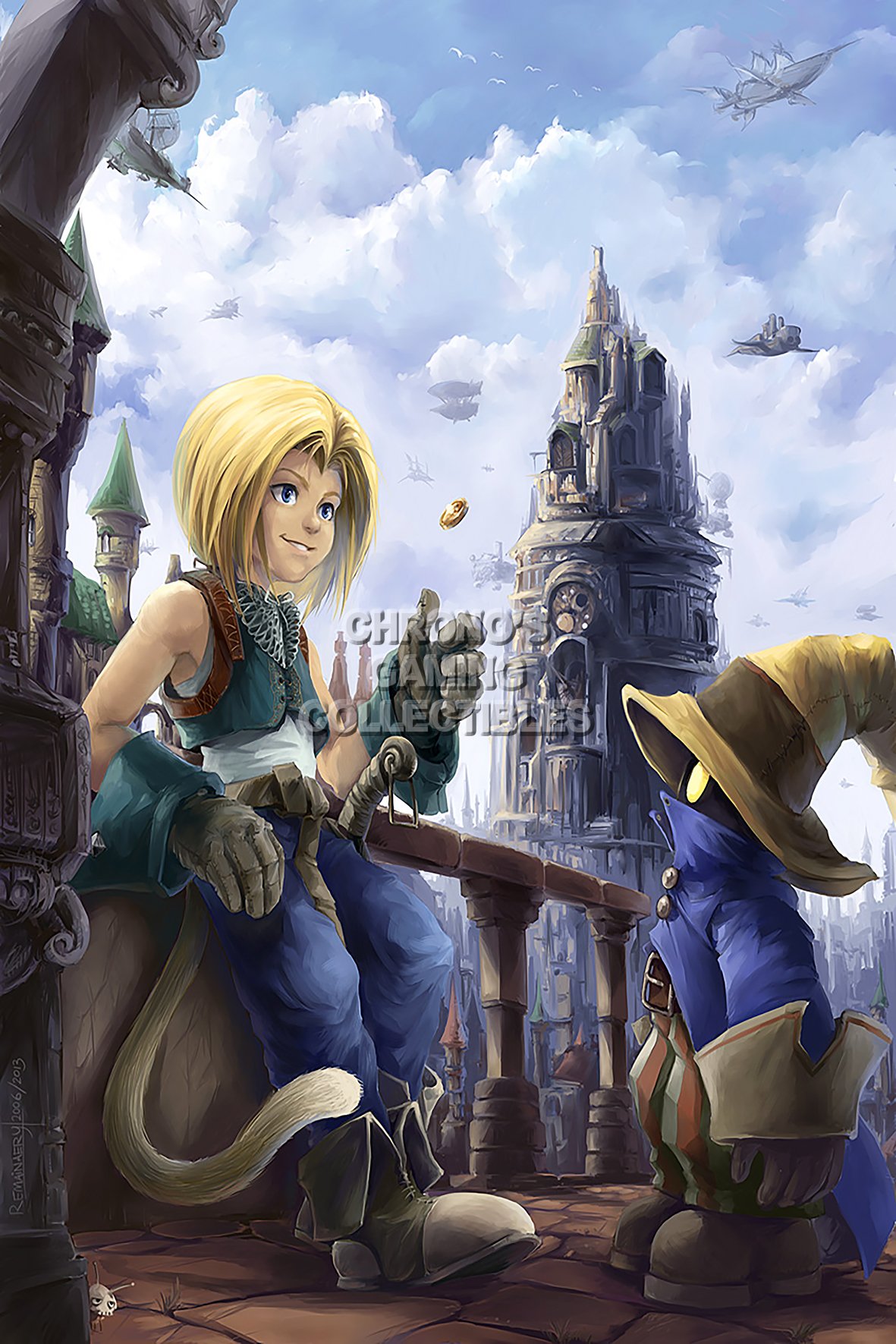 Amazon.com: PrimePoster - Final Fantasy IX Zidane and Vivi Poster