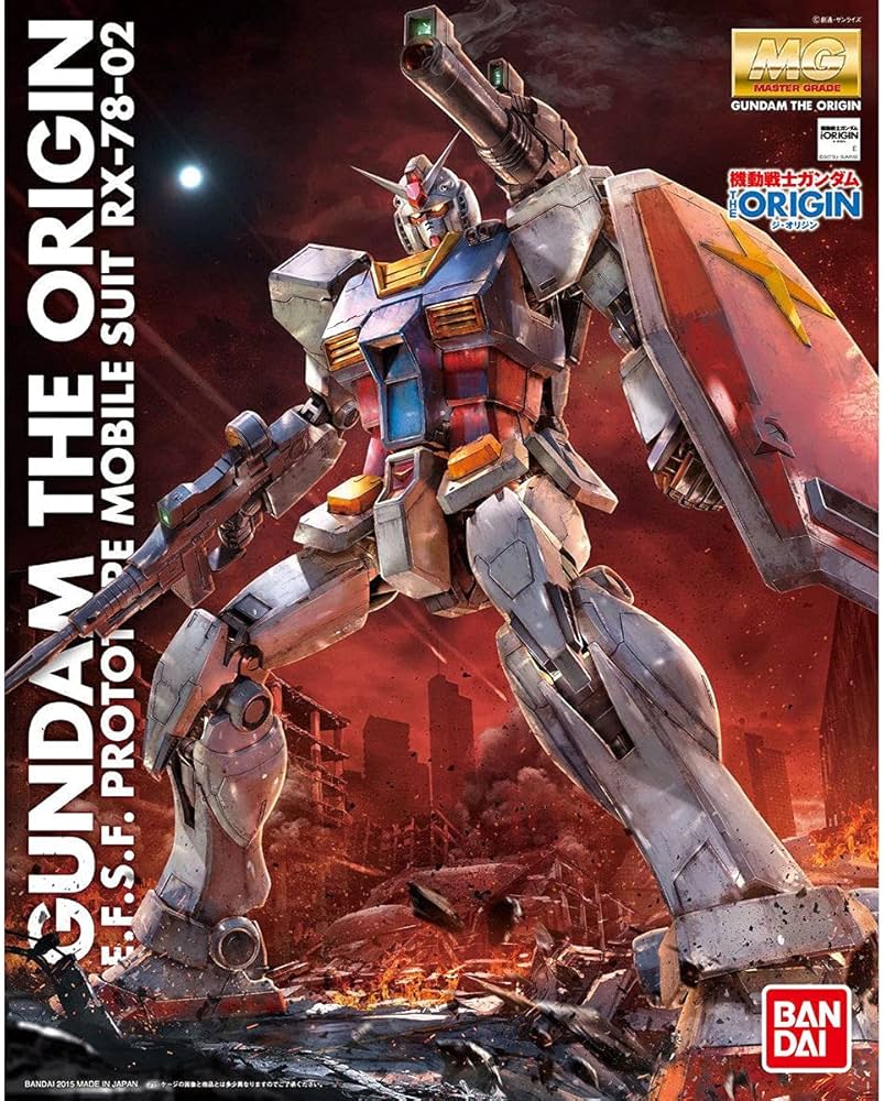 Amazon | MG 機動戦士ガンダム RX-78-02 ガンダム(GUNDAM THE ORIGIN版