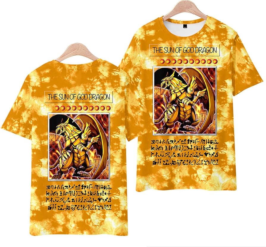 Amazon.co.jp: 【VACCU】 遊戯王 Tシャツ 天空竜 巨神兵 翼神竜 夏服