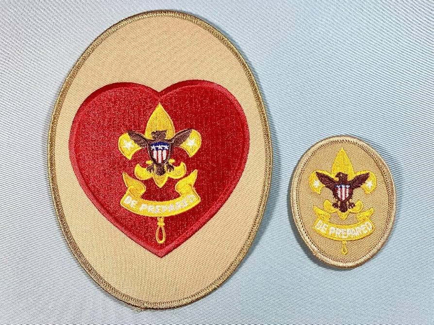 Amazon.co.jp: ボーイスカウト アメリカ連盟 大きなワッペン（ライフ