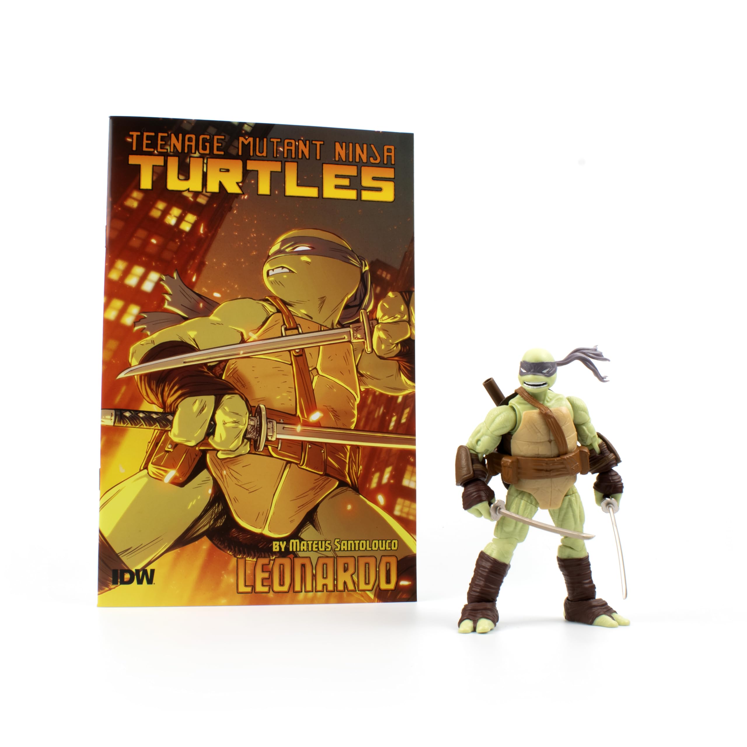 Teenage Mutant Ninja Turtles BST AXN v2 IDW Inspired Leonardo 5
