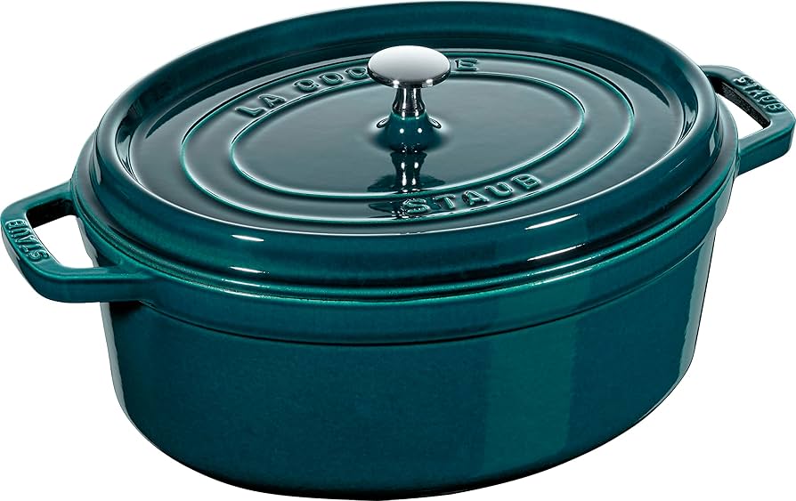 Amazon.co.jp: Staub La Cocotte 6クォート オーバル ダッチオーブン