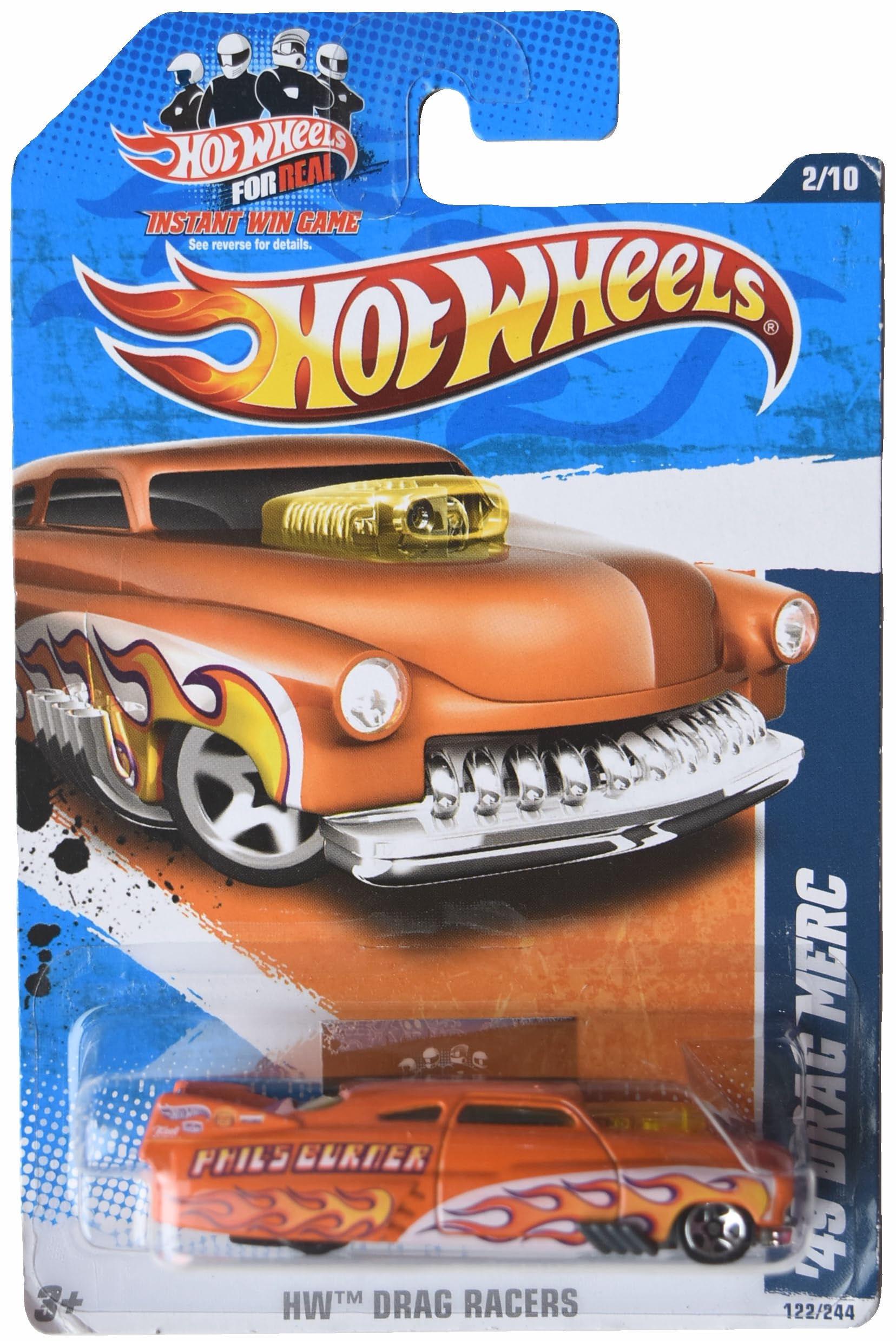 Amazon.com: Hot Wheels '49 Drag MERC, HW Drag Racers 2/10 [Orange