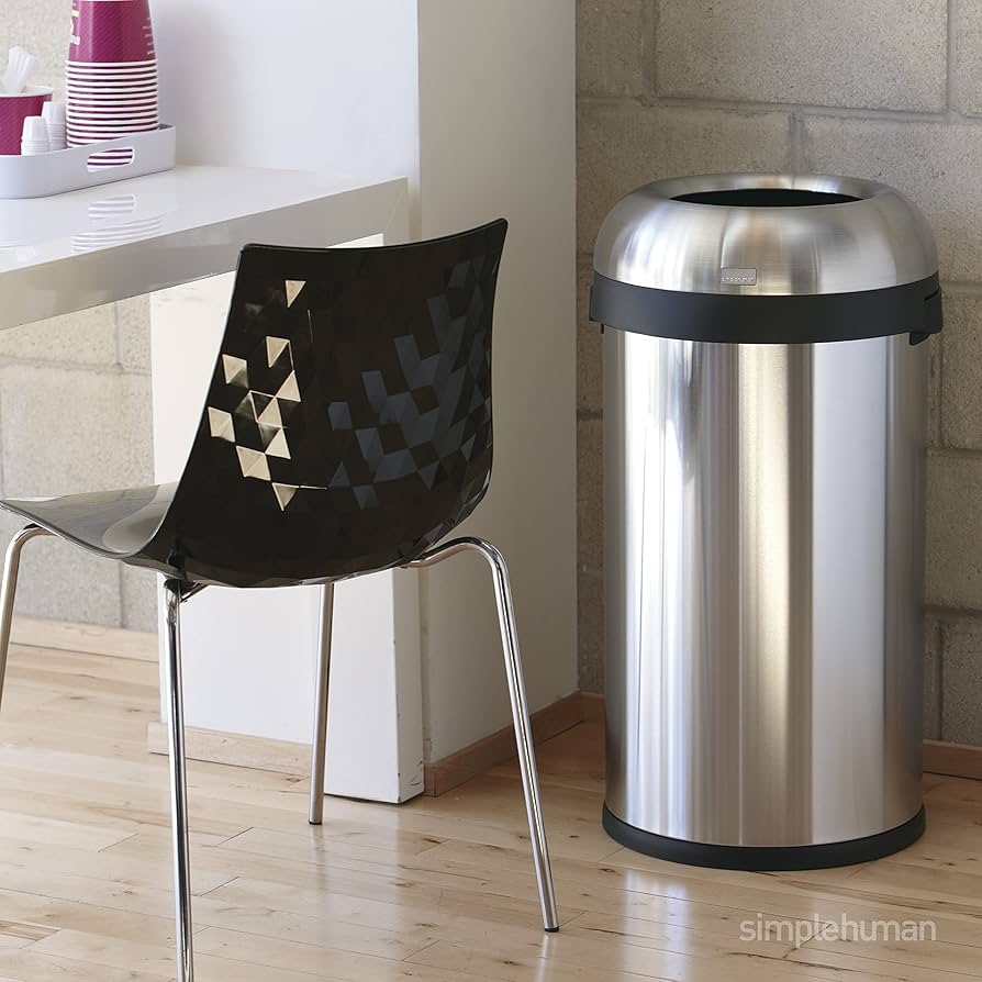 Amazon.com: simplehuman 80 Liter / 21.1 Gallon Bullet Open Top